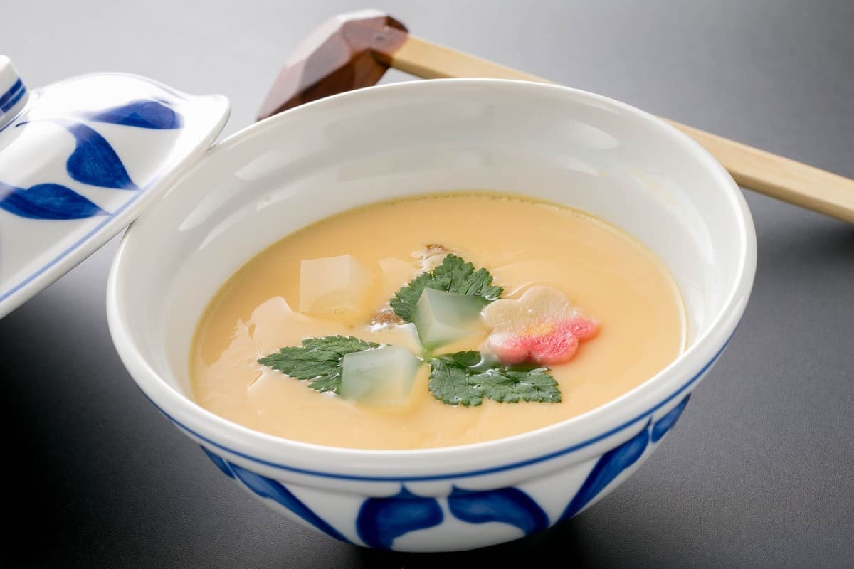 華味鳥の茶碗蒸し