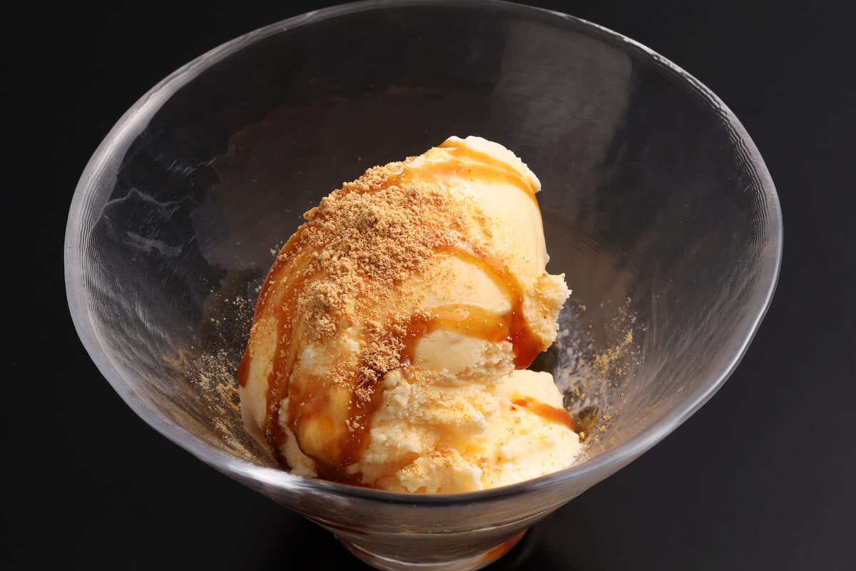 華味卵のアイスクリーム